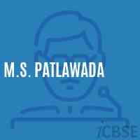 M.S. Patlawada Middle School Logo