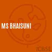 Ms Bhaisuni Middle School Logo