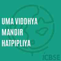 Uma Viddhya Mandir Hatpipliya Senior Secondary School Logo