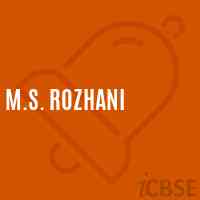 M.S. Rozhani Middle School Logo