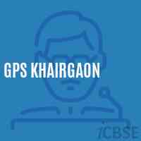 Gps Khairgaon Primary School Logo