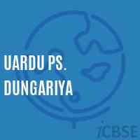 Uardu Ps. Dungariya Primary School Logo