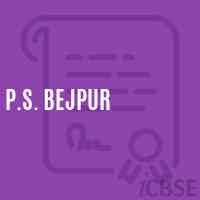 P.S. Bejpur Primary School Logo