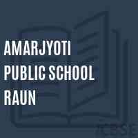Amarjyoti Public School Raun Logo