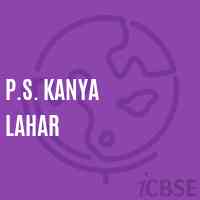 P.S. Kanya Lahar Primary School Logo