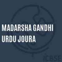 Madarsha Gandhi Urdu Joura Primary School Logo