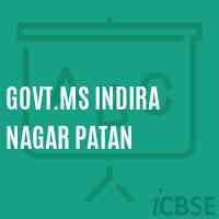 Govt.Ms Indira Nagar Patan Middle School Logo
