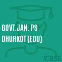Govt.Jan. Ps Dhurkot (Edu) Primary School Logo