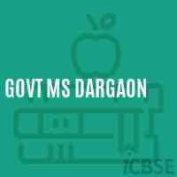Govt Ms Dargaon Middle School Logo