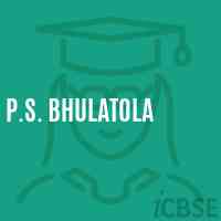 P.S. Bhulatola Primary School Logo