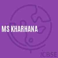 Ms Kharhana Middle School Logo