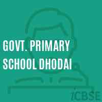 Govt. Primary School Dhodai Logo