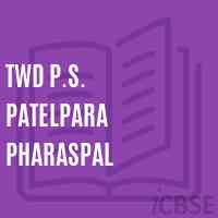 Twd P.S. Patelpara Pharaspal Primary School Logo