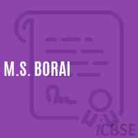 M.S. Borai Middle School Logo