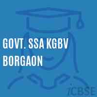Govt. Ssa Kgbv Borgaon Middle School Logo
