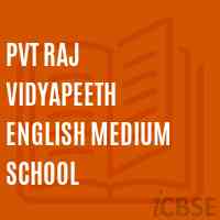 Pvt Raj Vidyapeeth English Medium School Logo