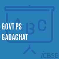 Govt Ps Gadaghat Primary School Logo