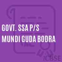 Govt. Ssa P/s Mundi Guda Bodra Primary School Logo