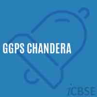 Ggps Chandera Primary School Logo