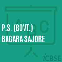 P.S. (Govt.) Bagara Sajore Primary School Logo