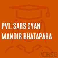 Pvt. Sars Gyan Mandir Bhatapara Primary School Logo