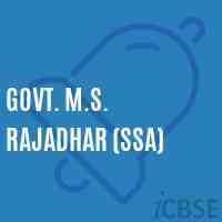 Govt. M.S. Rajadhar (Ssa) Middle School Logo
