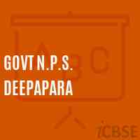 Govt N.P.S. Deepapara Primary School Logo
