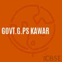 Govt.G.Ps Kawar Primary School Logo