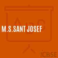 M.S.Sant Josef Middle School Logo