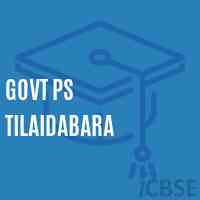 Govt Ps Tilaidabara Primary School Logo