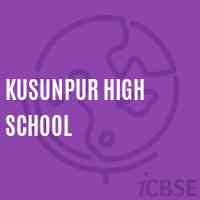 Kusunpur High School Logo