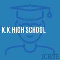 K.K.High School Logo