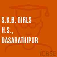 S.K.B. Girls H.S., Dasarathipur School Logo