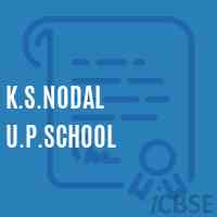 K.S.Nodal U.P.School Logo