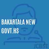 Bakartala New Govt.Hs School Logo