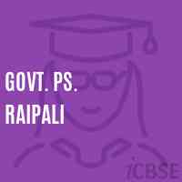 Govt. Ps. Raipali Primary School Logo
