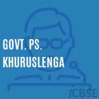 Govt. Ps. Khuruslenga Primary School Logo