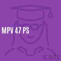 Mpv 47 Ps Primary School Logo