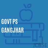 Govt Ps Gangjhar Primary School Logo
