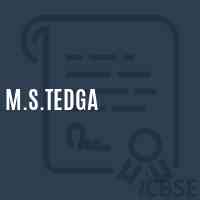 M.S.Tedga Middle School Logo