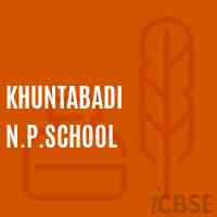 Khuntabadi N.P.School Logo