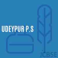 Udeypur P.S Primary School Logo