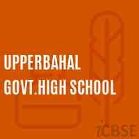 Upperbahal Govt.High School Logo