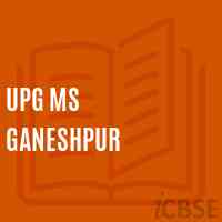 Upg Ms Ganeshpur Middle School Logo
