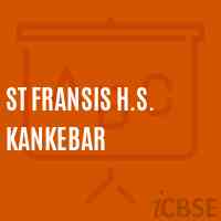 St Fransis H.S. Kankebar Secondary School Logo