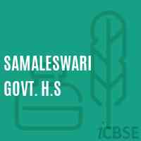 Samaleswari Govt. H.S School Logo