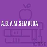 A.B.V.M.Semalda Middle School Logo