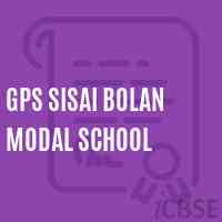 Gps Sisai Bolan Modal School Logo