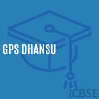 Gps Dhansu Primary School Logo