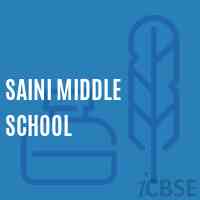 Saini Middle School Logo